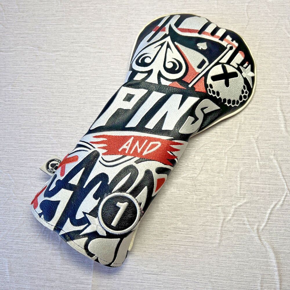 Pins And Aces Golf Graffiti - Hybrid Cover Premium Durable Synthetic Leather